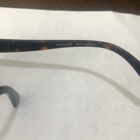 Coach tortoise sunglasses - Picture 3 of 10